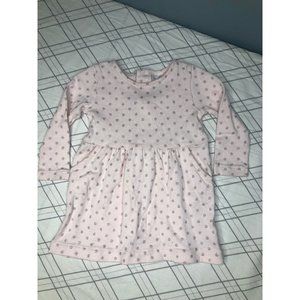 Carters polka dot long sleeved shirt 9m